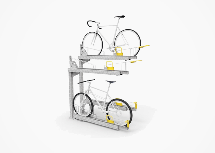 Double on sale bike rack