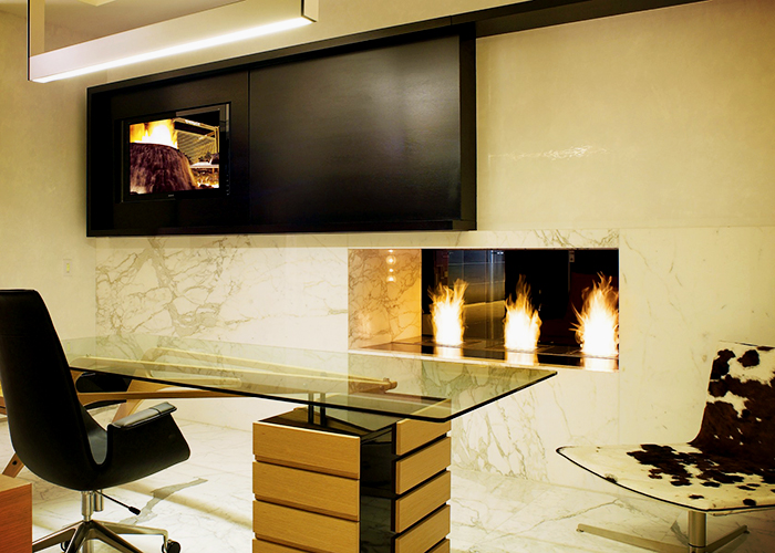 Extra-large Rectangular Fireplaces by EcoSmart Fire