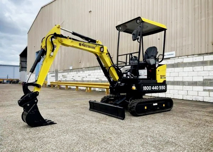 Premium Excavator Hire New from Preston Hire