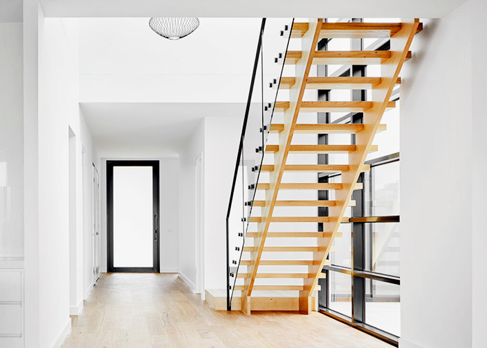 Contemporary Victorian Ash Staircase by S&A Stairs