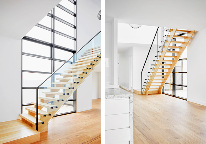 Contemporary Victorian Ash Staircase by S&A Stairs