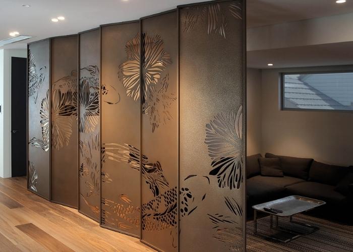 Bronze Koi Privacy Screens by Axolotl