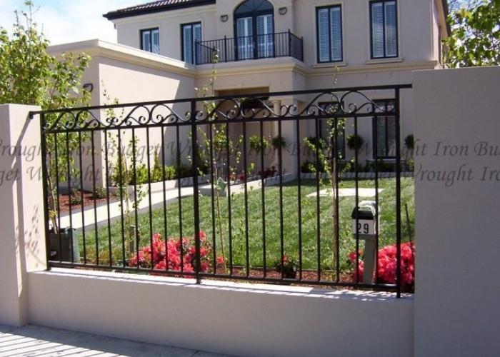 Custom Design Wrought Iron Fences from Budget Wrought Iron