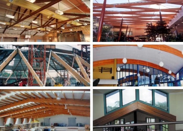 Glulam Beams for Domestic and Commercial Applications by DGI