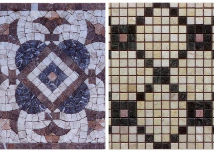 Modern Mosaic Floor Tiles by Eigen Stones