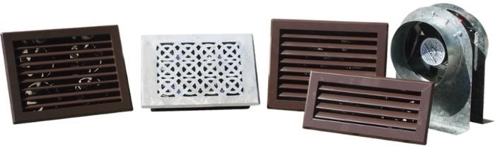 Envirofan Subfloor Ventilation for Pest Management 