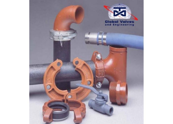 Roll Groove Fittings for Joining Pipe Systems by Global Valves & Engineering