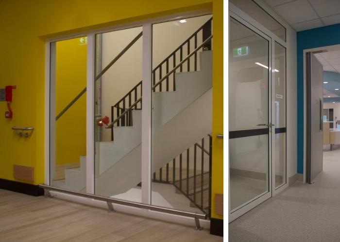 Metal Glass Fire Doors and Windows by Holland Fire Doors