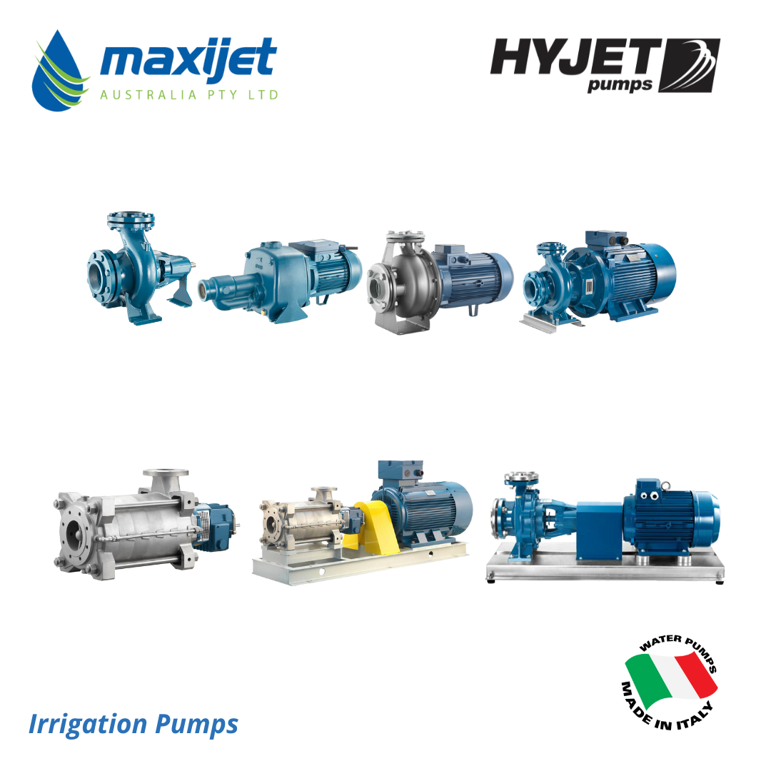 Irrigation Pumps for Dams, Rivers, and Water Tanks from Maxijet Australia