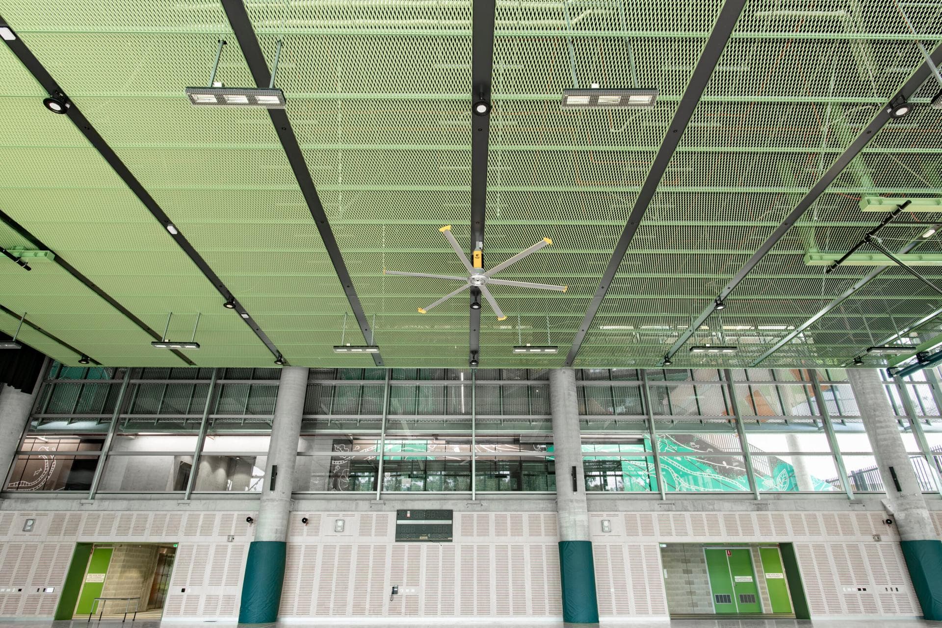 Stainless Steel Metal Ceilings for Schools by Network Architectural