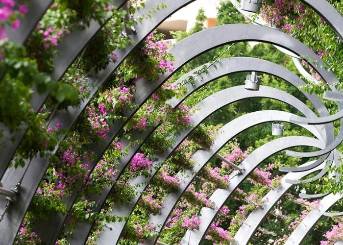 Greening System at South Bank Grand Arbour by Ronstan