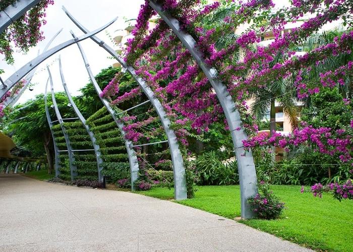 Greening System at South Bank Grand Arbour by Ronstan