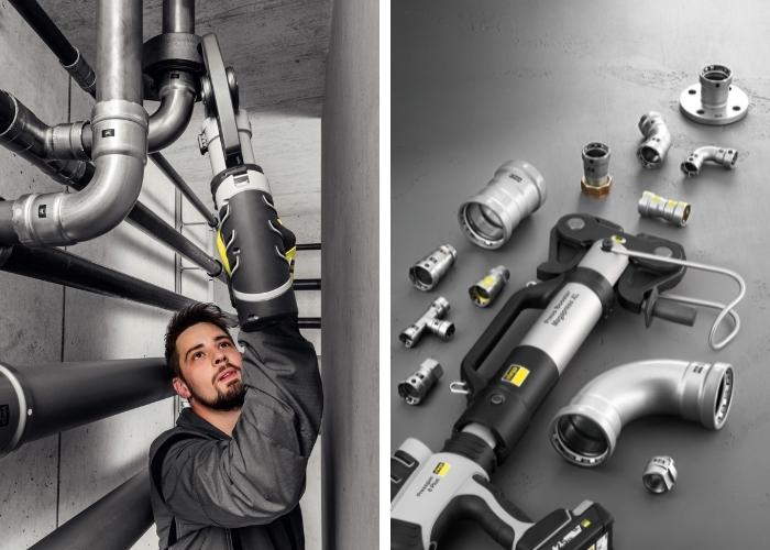 Carbon Steel Press Fitting System from Viega