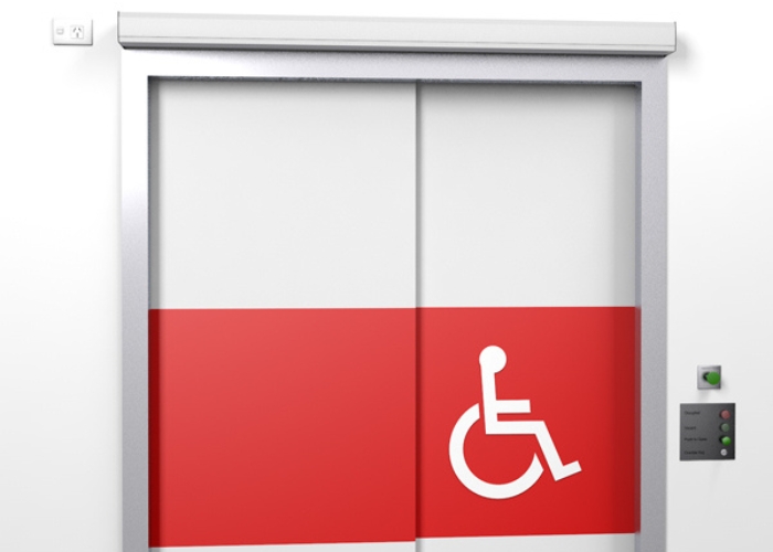 Electric Automatic Door Operators for Toilets by ADIS
