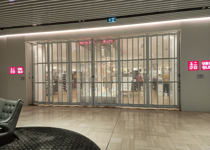 Quality Folding Doors for Global Retailer Uniqlo by ATDC