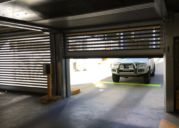 High Speed Carpark Shutter Doors by DMF International