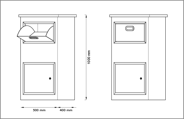 Secure Lockable Parcel Boxes by Mailsafe Mailboxes