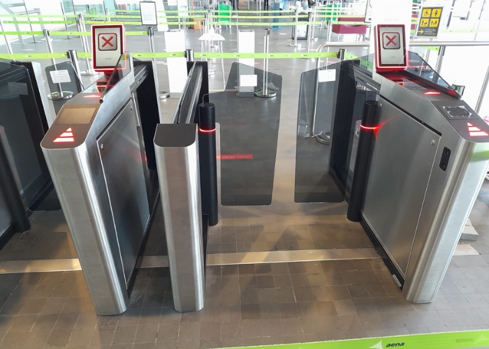 Automatic Passenger Access for Airports by Magnetic