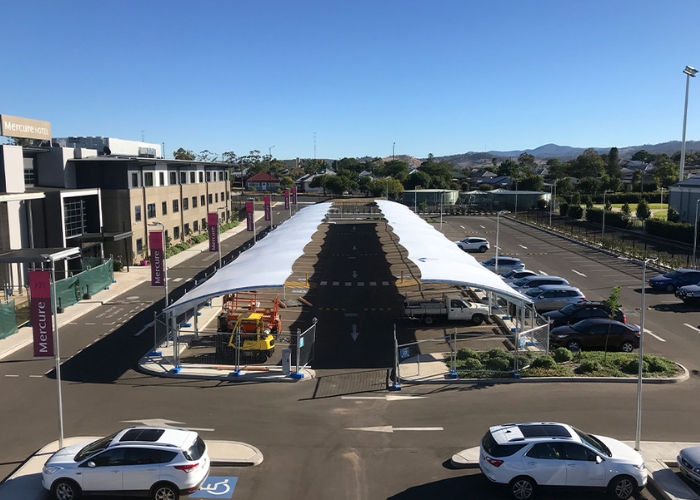 Car Park Shade Structures by MakMax Australia
