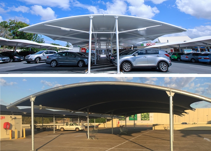 Car Park Shade Structures by MakMax Australia