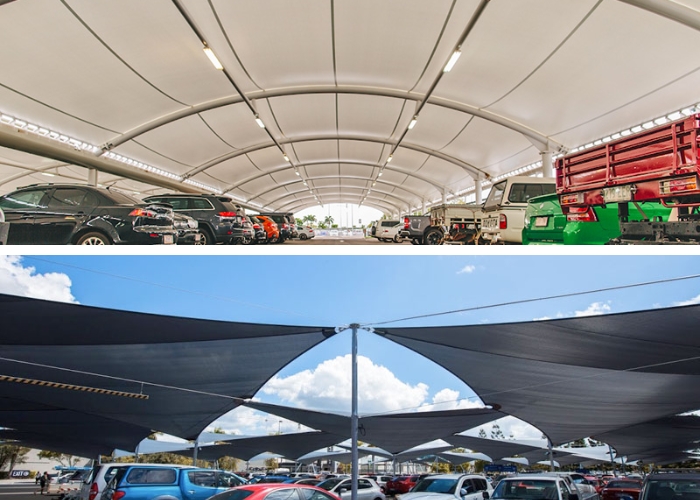 Car Park Shade Structures by MakMax Australia