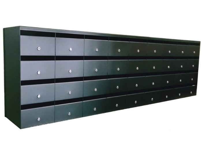 Modern Flat-Door Letterboxes from Mailmaster Mailboxes