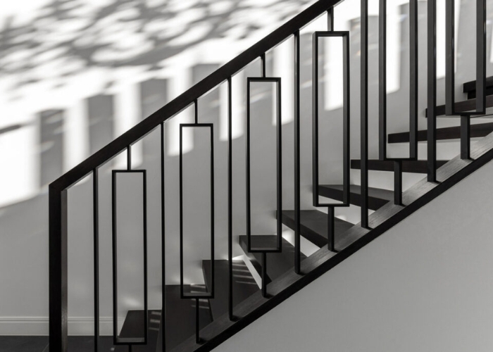 Modern Art Deco Staircase by S&A Stairs