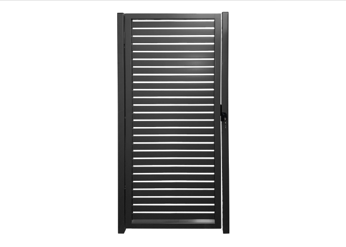 Slat Pedestrian Gate by Superior Screens