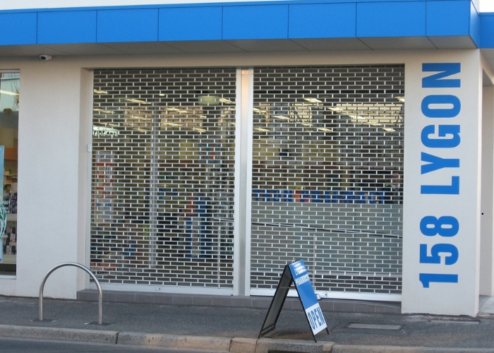 Aluminium Roller Security Grille Door for High Strength Applications by ATDC