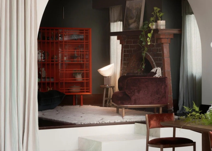 Japanese-Inspired Bar Cabinet by Cosh Outdoor Living