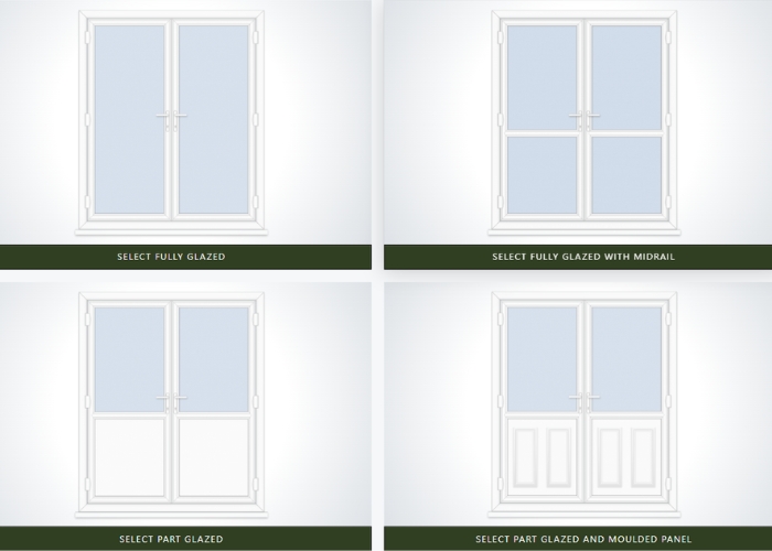 Customisable French Doors by Ecovue