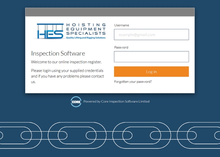 Cloud Based Inspection Software for Lifting Equipment by HES