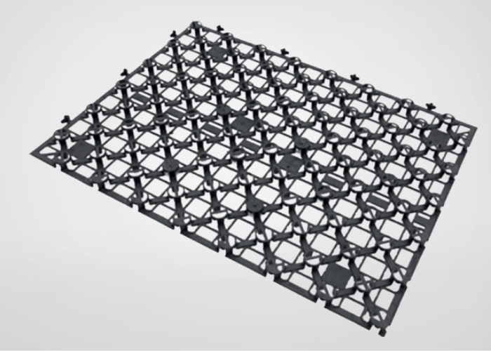 Moulded Panel for Underfloor Heating Pipes by Hunt Heating