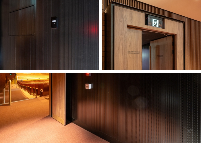 Acoustic wall and ceiling panels for Cultural Projects by Keystone Linings