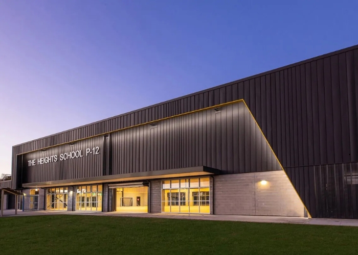 Acoustic and Decorative MDF Panels Enhance School Interiors by Keystone Linings