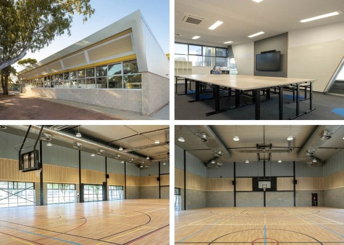 Acoustic and Decorative MDF Panels Enhance School Interiors by Keystone Linings