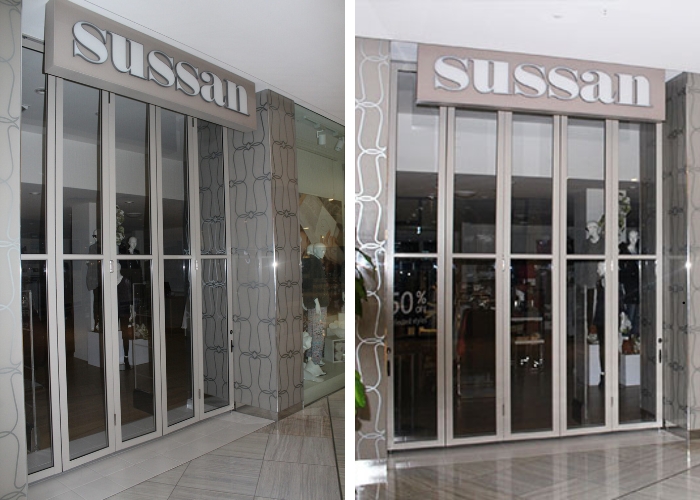 Versatile Bi-Folding Door System for Modern Shopfronts and Interiors by KRGS Doors