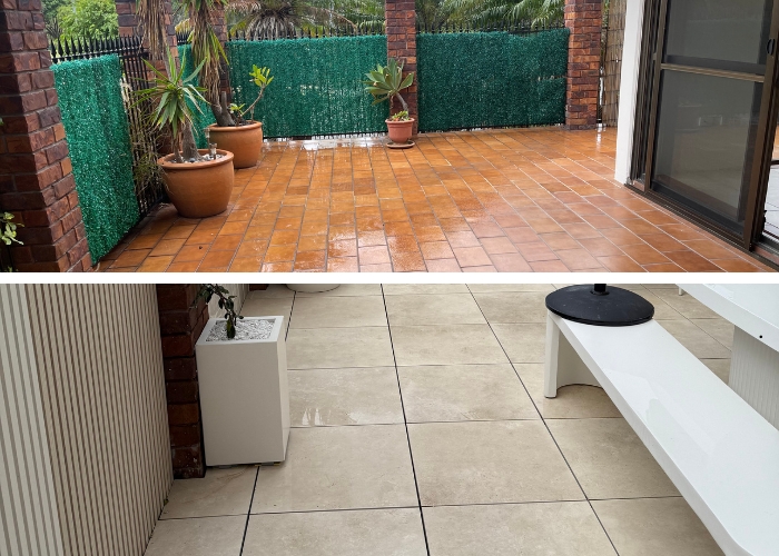 Levelling Outdoor Living Area with Height Adjustable Paver Pedestals by Pasco