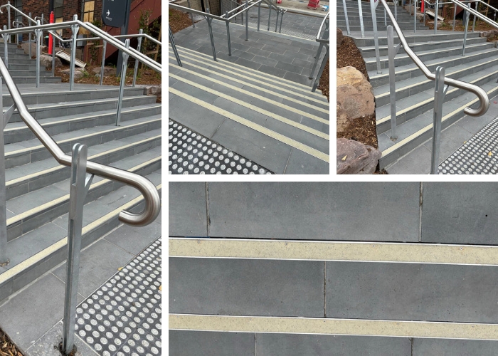 Pedestal Paving and Stair Nosing in Heritage and Modern Builds by Pasco