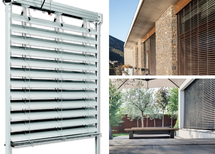 Customisable Venetian Blind Solution for Modern Architecture by Blinds by Peter Meyer