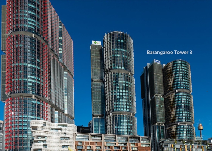 Sustainable Motorised Performance Blinds for Barangaroo Tower 3 by Verosol