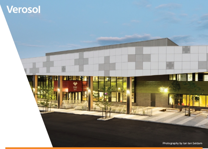 Energy-efficient Twin Roller Blinds for Barwon Health North by Verosol