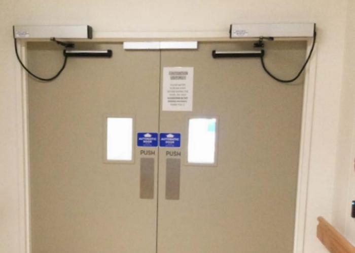 Quiet Automatic Swing Door by ADIS