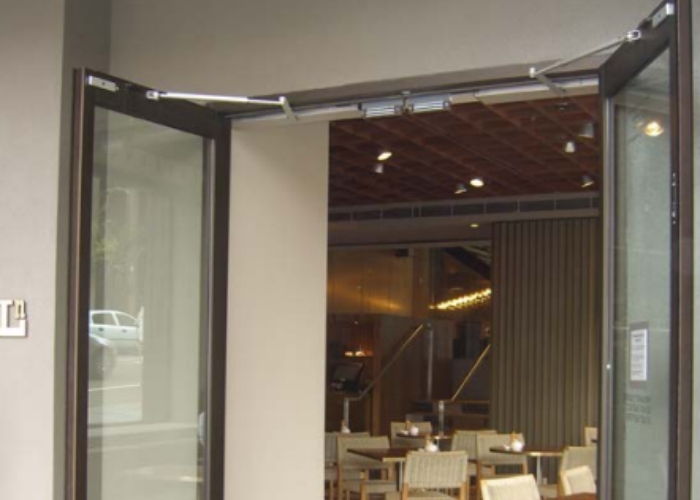 Quiet Automatic Swing Door by ADIS