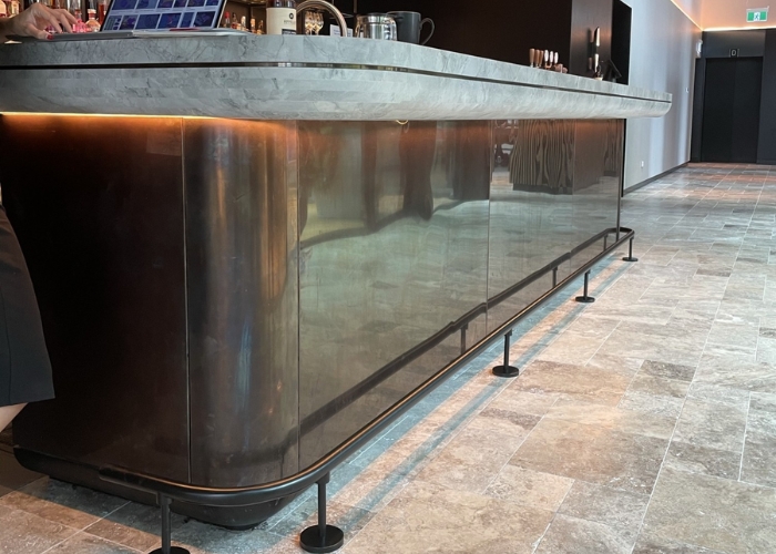 Dark Aged Copper Finish for Hotels by Astor Metal Finishes