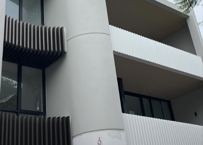 Fluted Balustrade Mouldings for Buildings by Bespoke Formwork