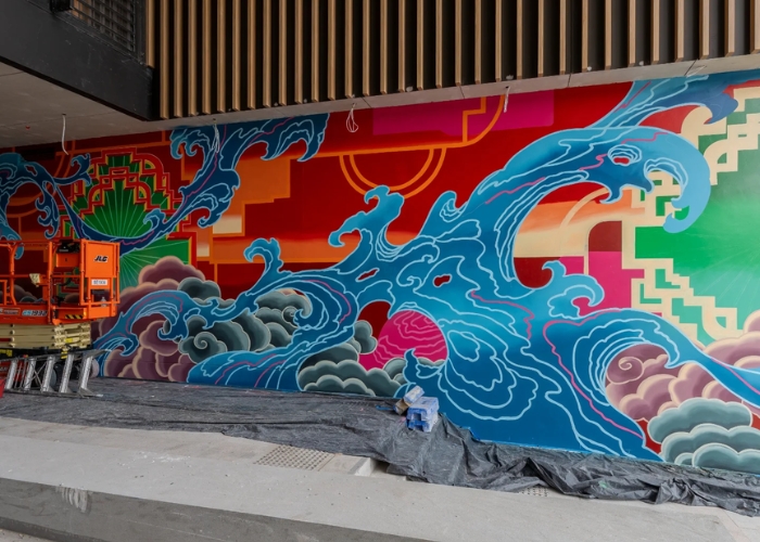 Hand Painted Wall Art by Di Emme