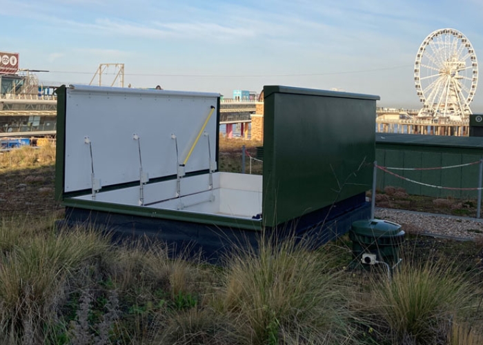 Double Door Custom Roof Hatch by Gorter Hatches