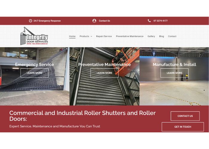 Commercial Door Services for Industrial Projects by Integrity Door Services