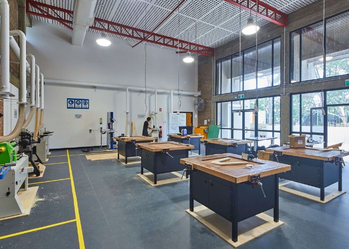 Fibre Cement Panels for Adaptable Learning Spaces by Keystone Linings